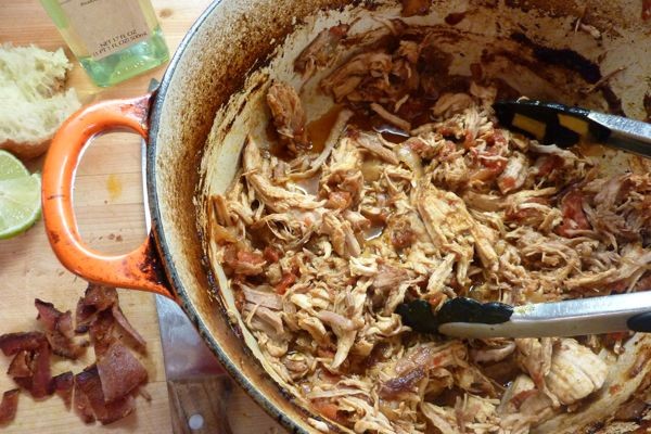 Braised pork ragu with pappardelle