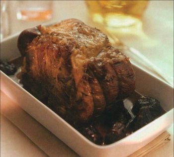 Braised pork shoulder