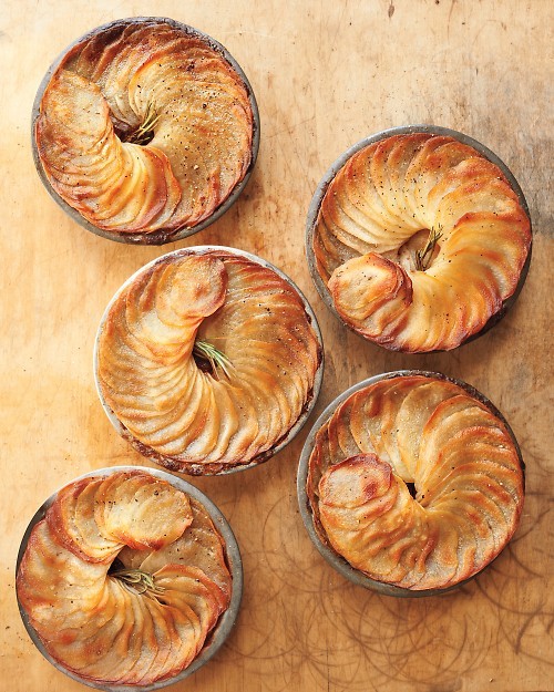 Braised short rib, stout, and potato potpies