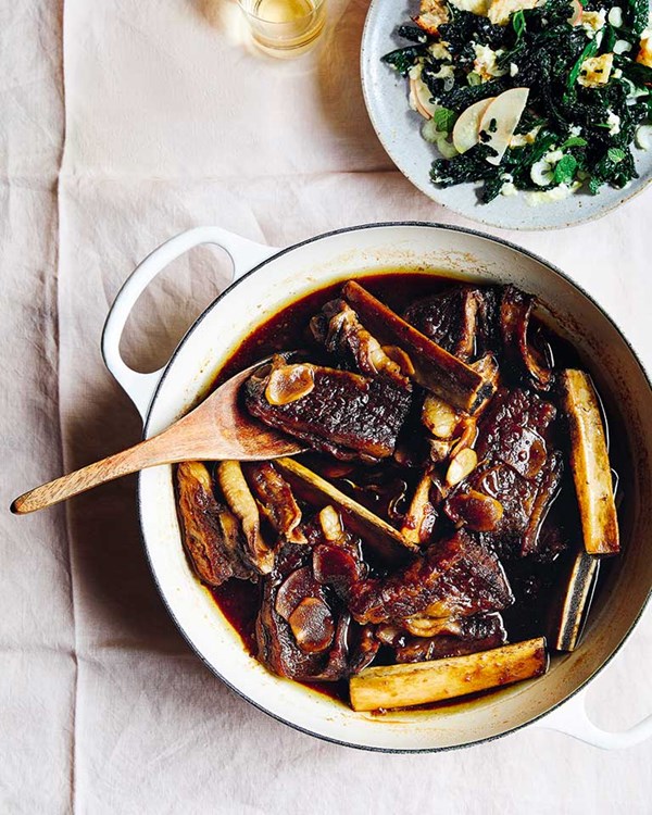 Braised short ribs