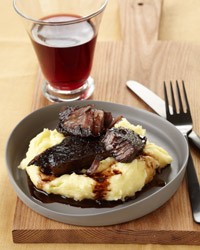 Braised short ribs