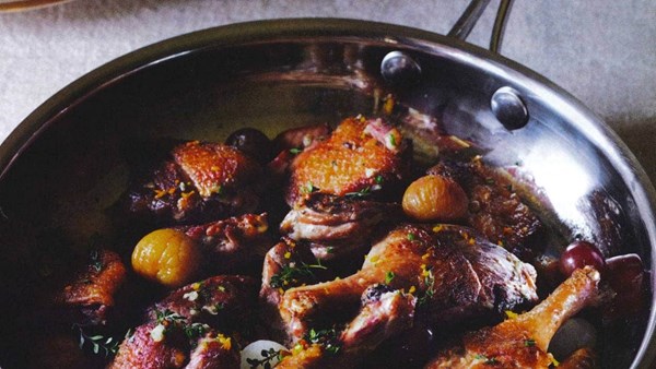 Braised Umbrian duck (Anatra all'arrabbiata)
