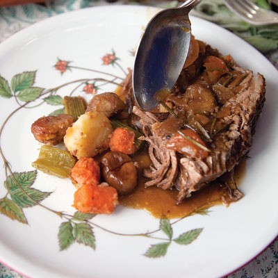 Braised veal (Brasato vitello)