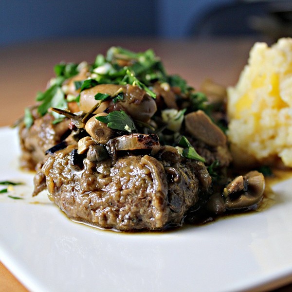 Braised veal shanks with gremolata