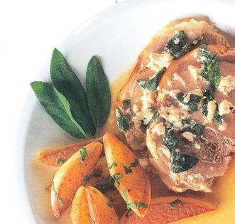Braising pork in milk