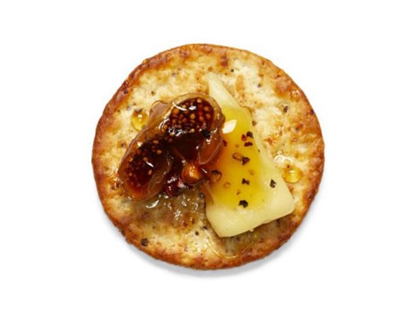 Brandied figs with Brie