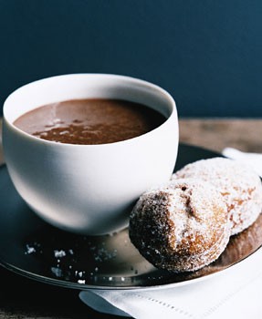 Brandied hot chocolate
