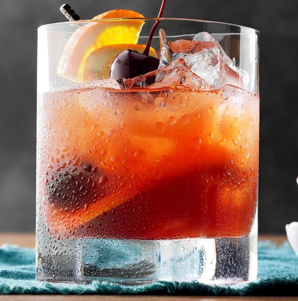 Brandy old-fashioned sweet
