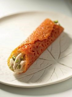 Brandy snap cannoli