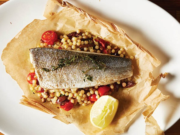 Branzino al cartoccio from 'Downtown Italian' (Cook the Book)