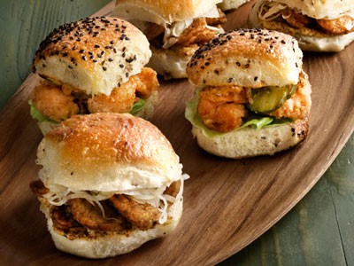 Bratwurst sliders