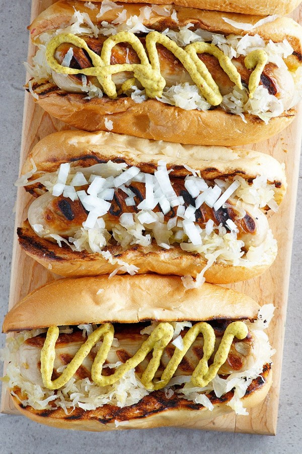 Bratwurst subs