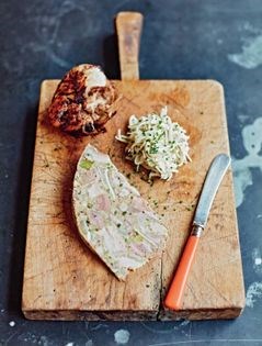Brawn with celeriac rémoulade (Fromage de tête, céleri rémoulade)