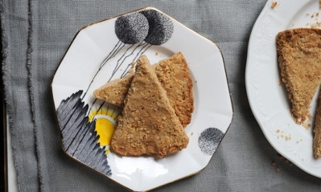 Brazil nut shortbread
