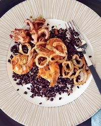 Brazilian black rice