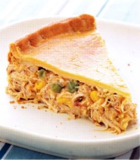 Brazilian chicken empanada (Empadao de frango)