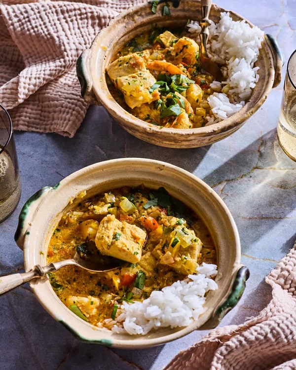 Brazilian fish stew (Moqueca)