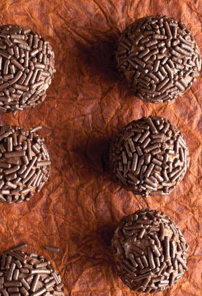 Brazilian fudge balls (Brigadeiros)