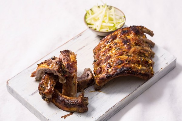 Brazilian style pork ribs (Costelinhas de porco Brasileiro)