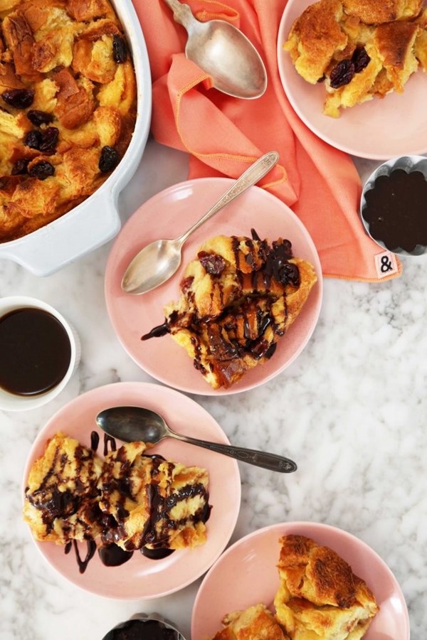 Bread and butter bread pudding
