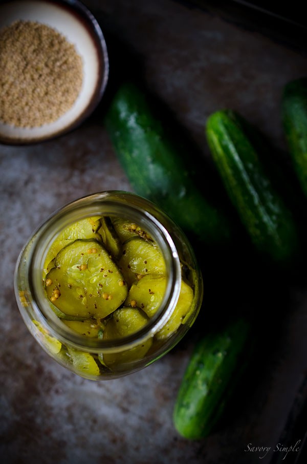 Bread and butter pickles