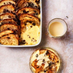 Bread and butter pudding