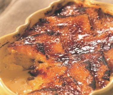 Bread and butter pudding