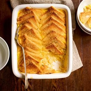 Bread and butter pudding