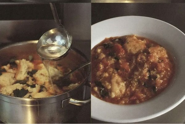 Bread and tomato soup (Pappa al pomodoro)