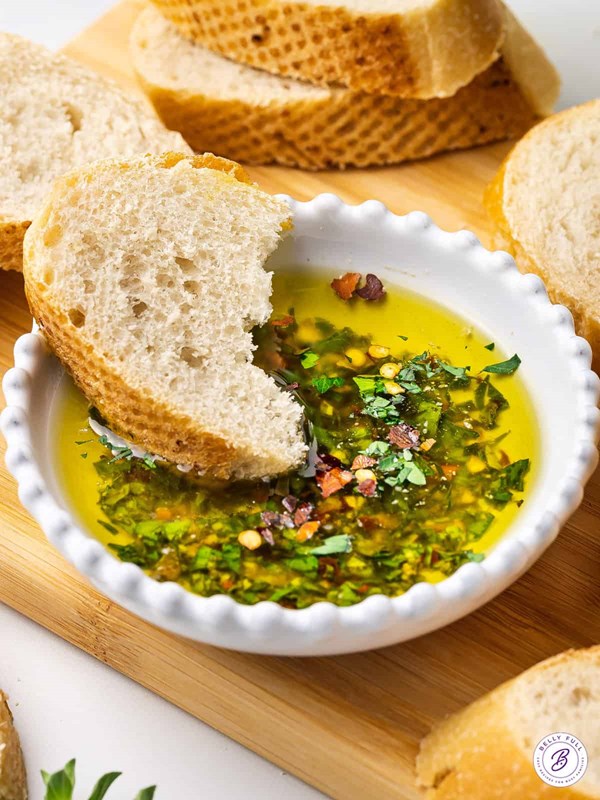 Bread dipping oil