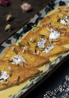 Bread pudding (Shahi tukray)