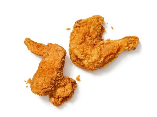Breaded fried chicken 