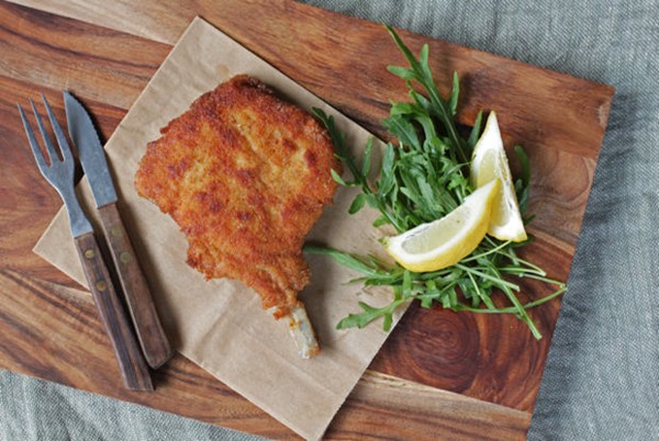 Breaded veal cutlets Milanese