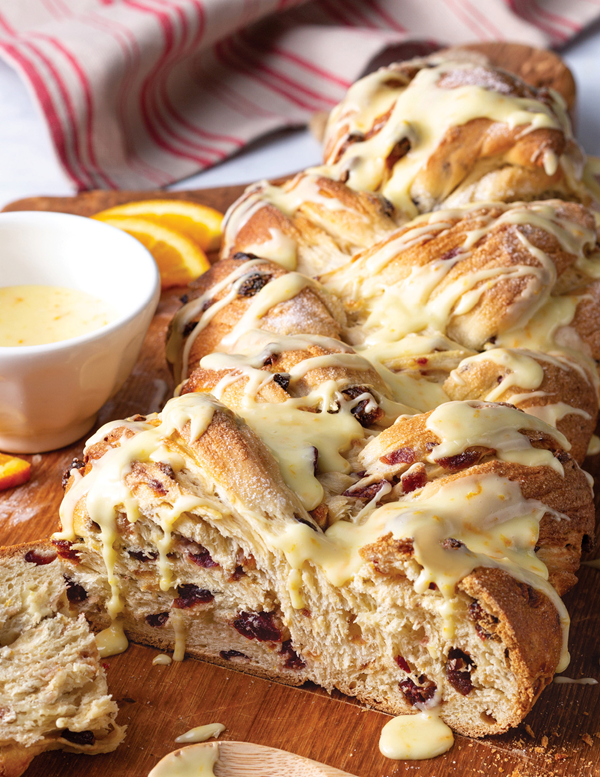 Breakfast brioche braid
