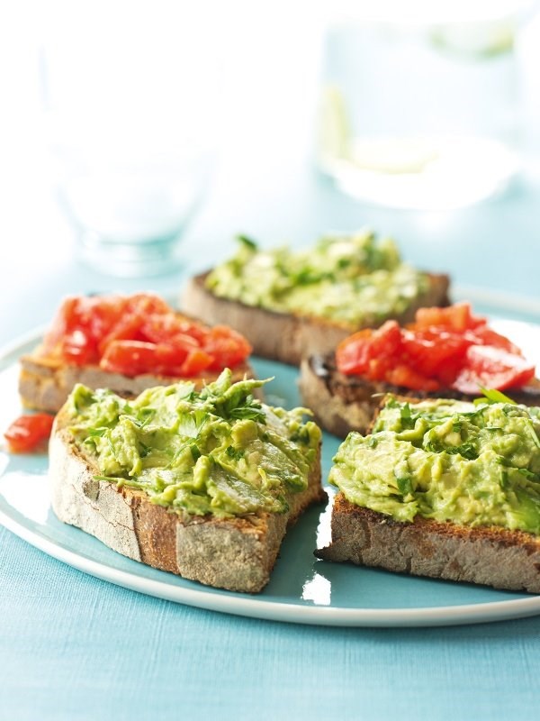 Breakfast bruschetta