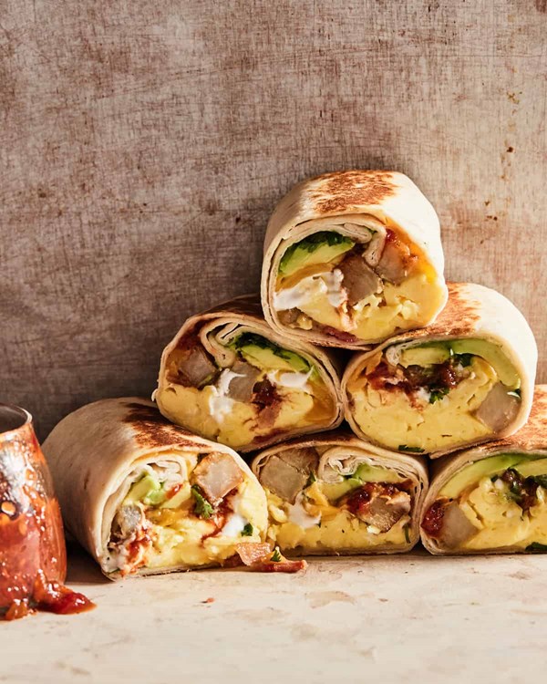 Breakfast burritos