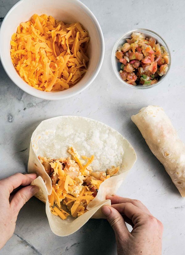 Breakfast burritos