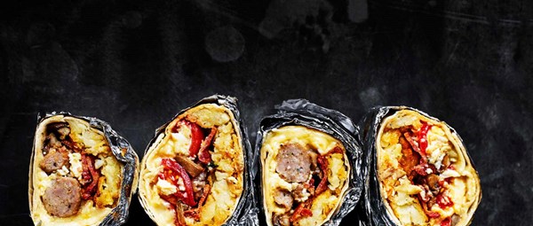 Breakfast burritos