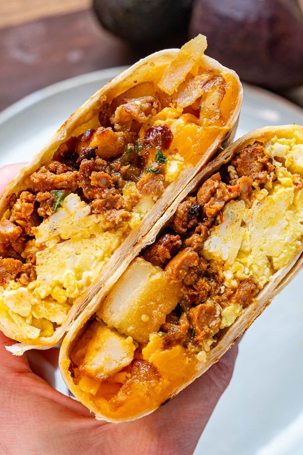 Breakfast burritos