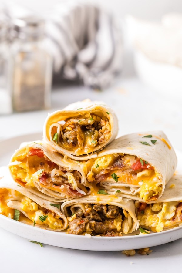 Breakfast burritos