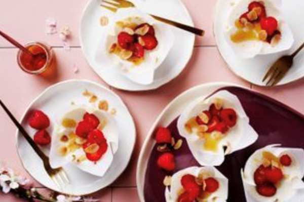 Breakfast cheesecakes with almond oat streusel, yoghurt and berries [Aoife Noonan]