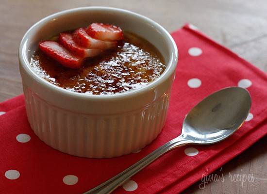 Breakfast creme brulee