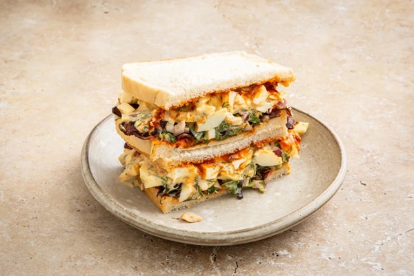Breakfast egg salad