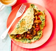 Breakfast egg wraps