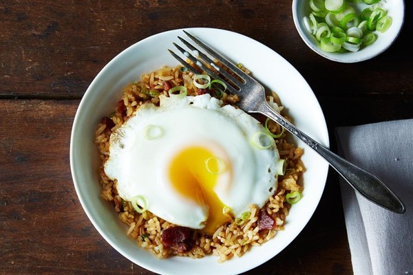 Breakfast fried rice