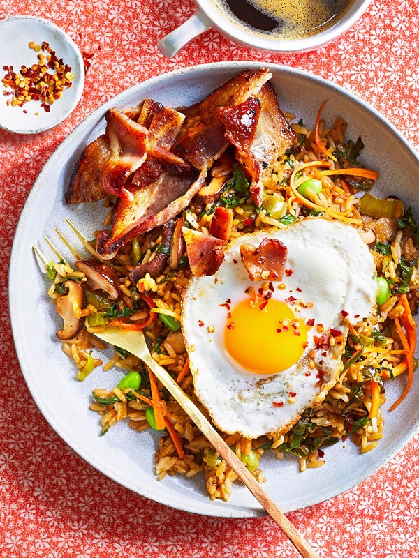 Breakfast fried rice