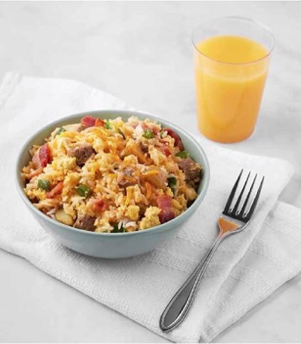 Breakfast fried rice
