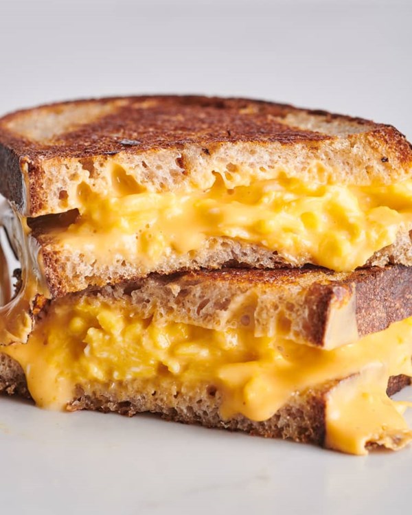 Breakfast grilled cheese