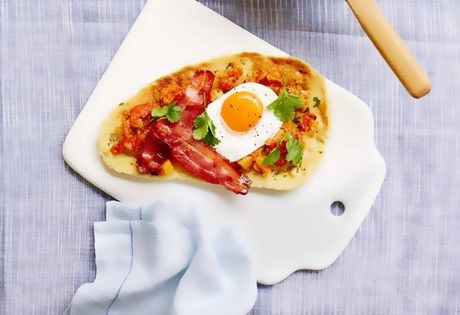 Breakfast naan