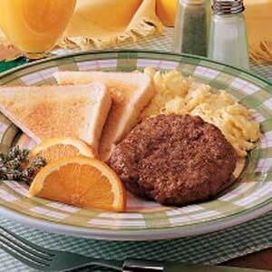 Breakfast patties